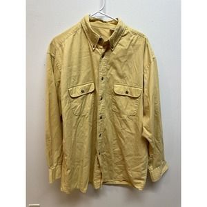 St Johns Bay Long Sleeve Button Down Shirt | Size Large Tall